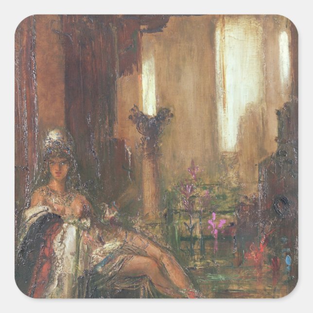 Adesivo Quadrado Delilah (Frente)