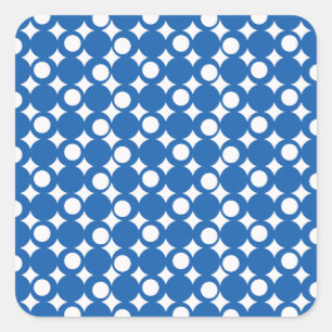 Adesivo Quadrado Denim Mod Ball Design @ Emporio Moffa