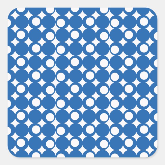 Adesivo Quadrado Denim Mod Ball Design @ Emporio Moffa (Frente)