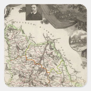 Adesivo Quadrado Departamento De Viena