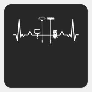 Adesivo Quadrado Depositário do Agregado Doméstico de Limpeza