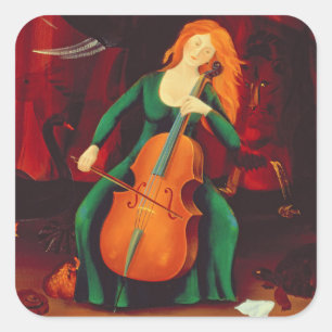 Adesivo Quadrado DES Animeaux 2001 de Carneval