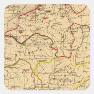 Adesivo Quadrado DES Barbares do l'invasion dos apres de France do