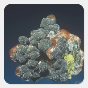 Adesivo Quadrado Descloizita no calcita