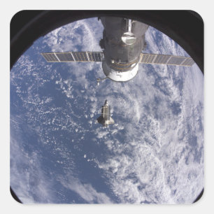 Adesivo Quadrado Descoberta 11 do vaivém espacial
