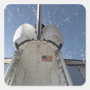 Adesivo Quadrado Descoberta 13 do vaivém espacial