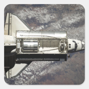 Adesivo Quadrado Descoberta 3 do vaivém espacial