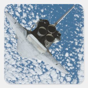 Adesivo Quadrado Descoberta 8 do vaivém espacial