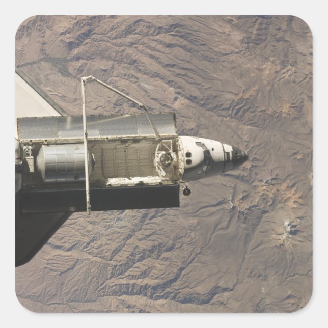 Adesivo Quadrado Descoberta de Encerramento de Espaço 4 (Frente)