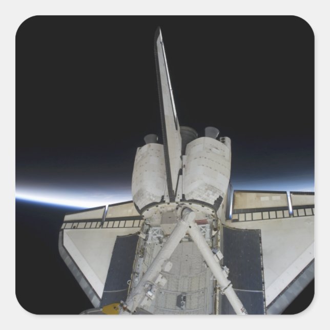 Adesivo Quadrado Descoberta de Encerramento de Espaço 6 (Frente)