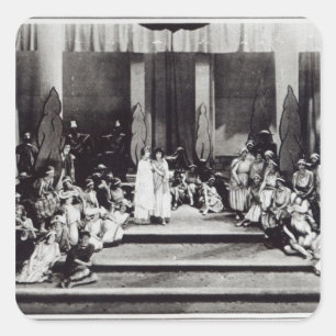 Adesivo Quadrado Desempenho da primeira fase em Inglaterra "Semele