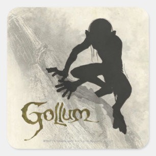Adesivo Quadrado Desenho do conceito GOLLUM™