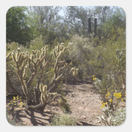 Adesivo Quadrado Deserto