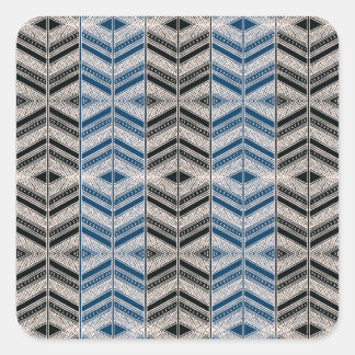 Adesivo Quadrado Design africano nº 8 @ Stylnic