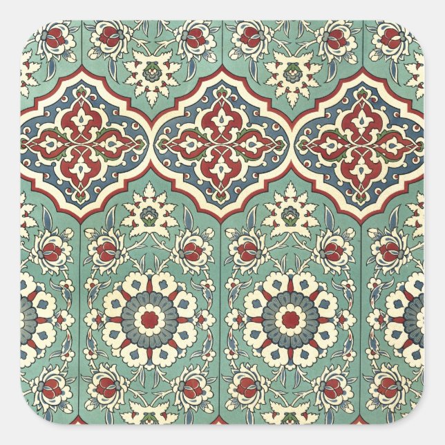 Adesivo Quadrado Design Árabe nº 11 em Emporio Moffa (Frente)