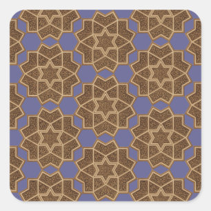 Adesivo Quadrado Design Árabe nº 6 em Emporio Moffa