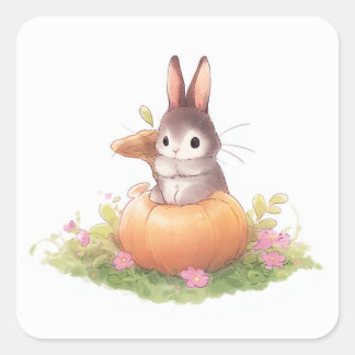 Adesivo Quadrado Design de Cute Inspirado