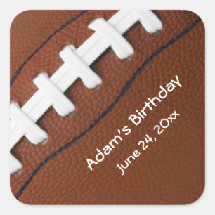 Adesivo Quadrado Design de futebol