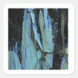 ADESIVO QUADRADO DESIGN DE GELO AZUL