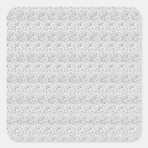 Adesivo Quadrado design de idioma Onze