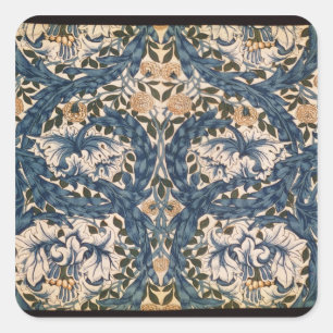 Adesivo Quadrado Design de Marigold do africano, 1876