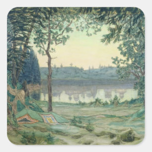 Adesivo Quadrado design de palco para Rimsky-Korsakov