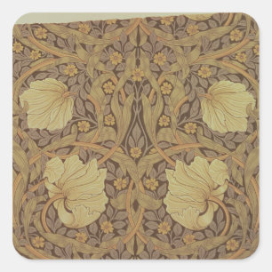 Adesivo Quadrado design de papel de parede 'Pimpernel', 1876