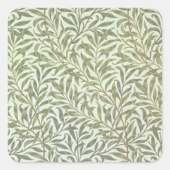 Adesivo Quadrado design de papel de parede 'Willow Bough', 1887 (Frente)