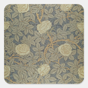 Adesivo Quadrado design de 'Rosa'