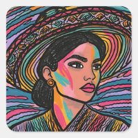 Design de Sonho Vibrante de Cultura Mexicana Desen