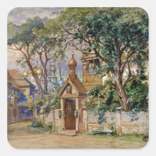 Adesivo Quadrado Design do palco para "Oprichnik" por Tchaikovsky