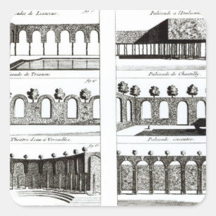 Adesivo Quadrado Design do Palisade, 'da teoria e da prática do
