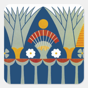 Adesivo Quadrado Design egípcio #7 em Emporio Moffa