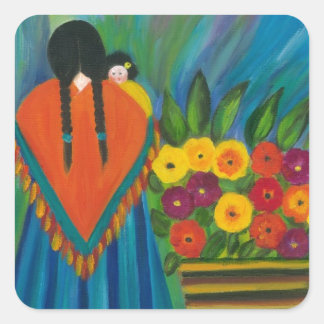 Adesivo Quadrado Design sudoeste nº 1