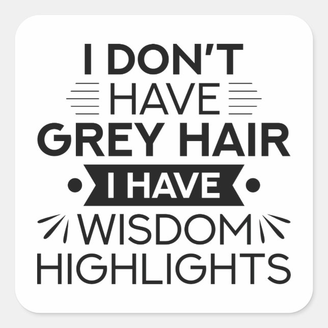 Adesivo Quadrado Destaques da Sabedoria (Frente)