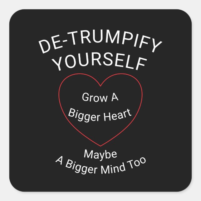 Adesivo Quadrado Destrunque-se (Frente)