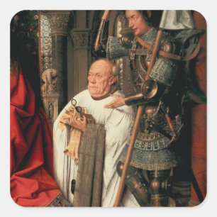 Adesivo Quadrado Detalhe de Canon Joris camionete der Paele