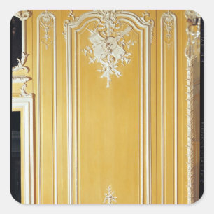 Adesivo Quadrado Detalhe de um painel da Sala Amarela