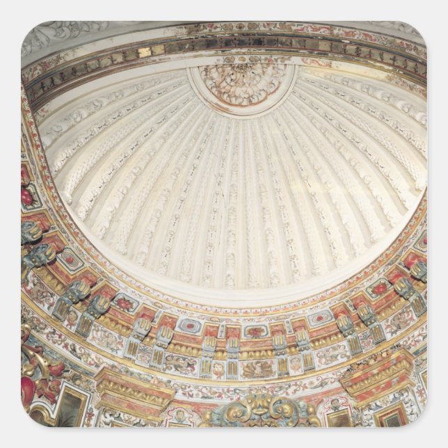 Adesivo Quadrado Detalhe do cofre da Capela (Frente)