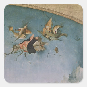 Adesivo Quadrado Detalhe do painel da mão esquerda