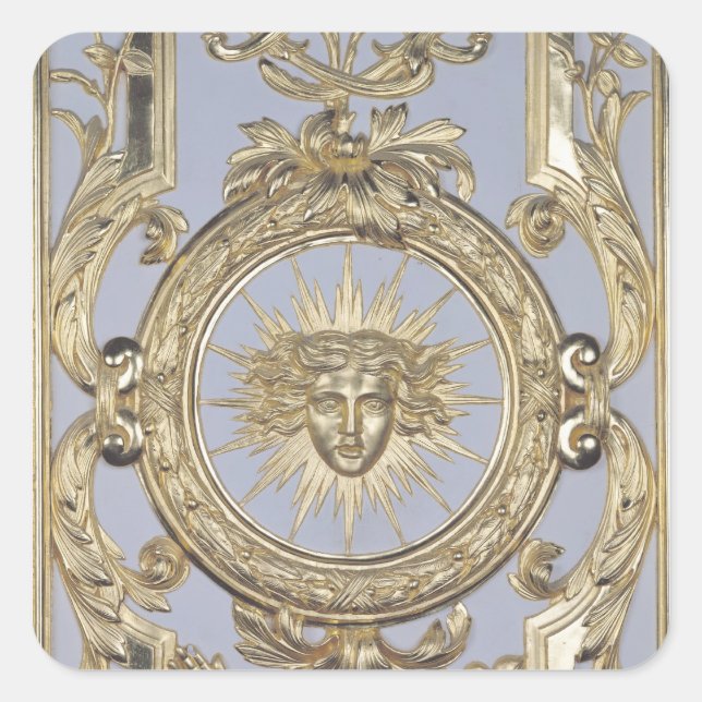 Adesivo Quadrado Detalhe do painel representado (Frente)