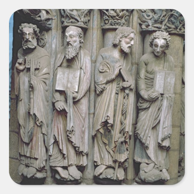 Adesivo Quadrado Detalhe do Portico (Frente)