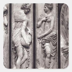 Adesivo Quadrado Detalhes dos alivios