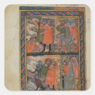 Adesivo Quadrado Dez pragas do Egito TtoB