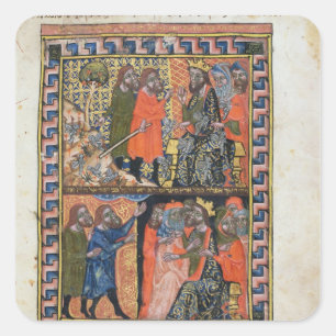 Adesivo Quadrado Dez pragas do Egito TtoB; a peste