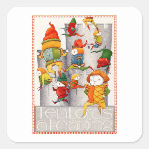 Adesivo Quadrado DEZ SONHOS Um Pequeno Pinto Quadrado LIDERADO