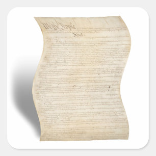 Adesivo Quadrado Dia da Liberdade de Informação da Constituição