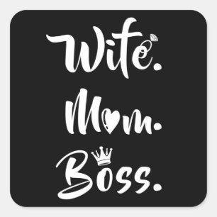 Adesivo Quadrado Dia de as mães Mãe Mãe Mãe Mamãe Mamãe Engra