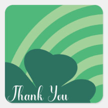 Dia de São Patrício Obrigado Shamrock Rainbow Part