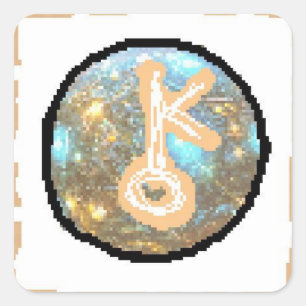 Adesivo Quadrado Dia do Ferro